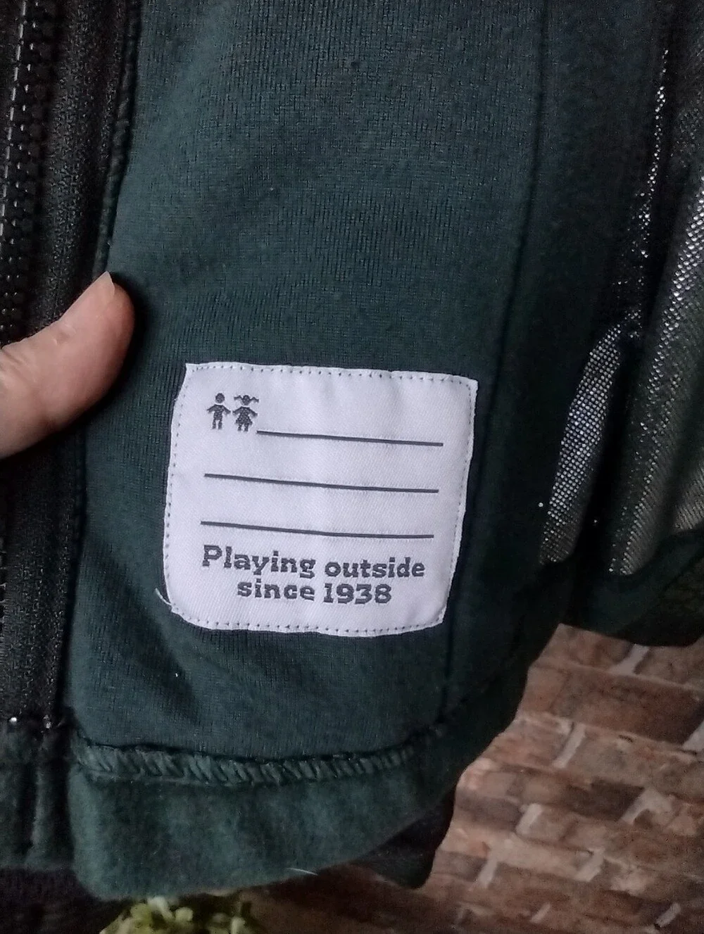 Columbia raincoat green